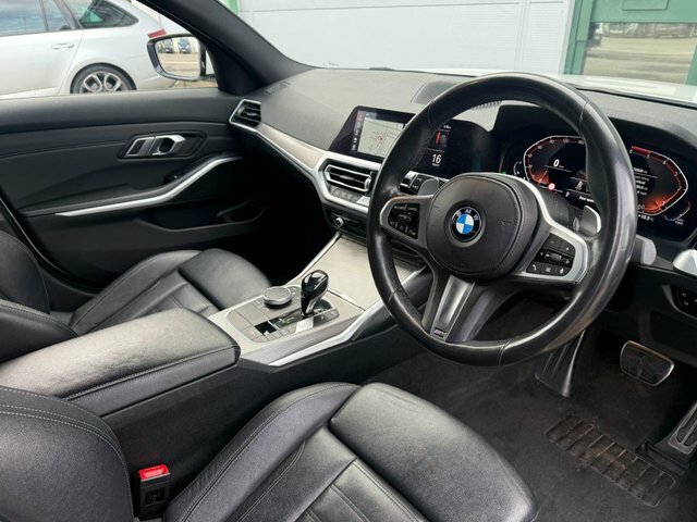 BMW 3 Series 2020 2.0 320D Mht M Sport Saloon Hybrid YB20YJO Black #2