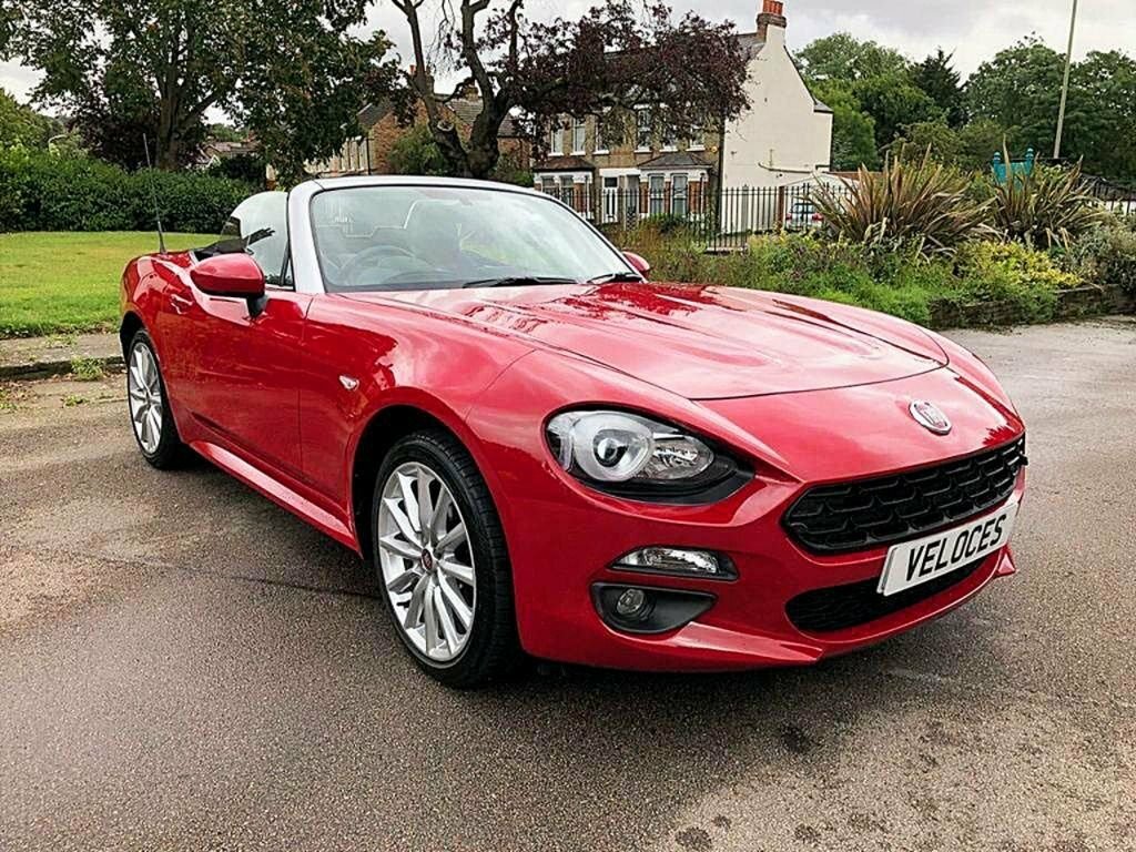 Fiat 124 Spider Convertible Red