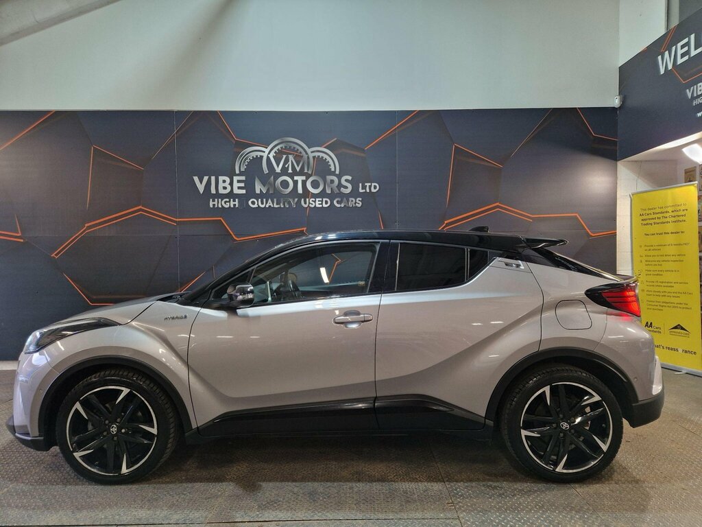 Toyota C-Hr 1.8 Vvt-h Gr Sport Cvt Euro 6 Ss AF21OYH Silver #4