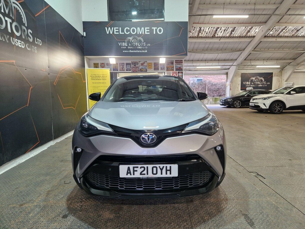 Toyota C-Hr 1.8 Vvt-h Gr Sport Cvt Euro 6 Ss AF21OYH Silver #2