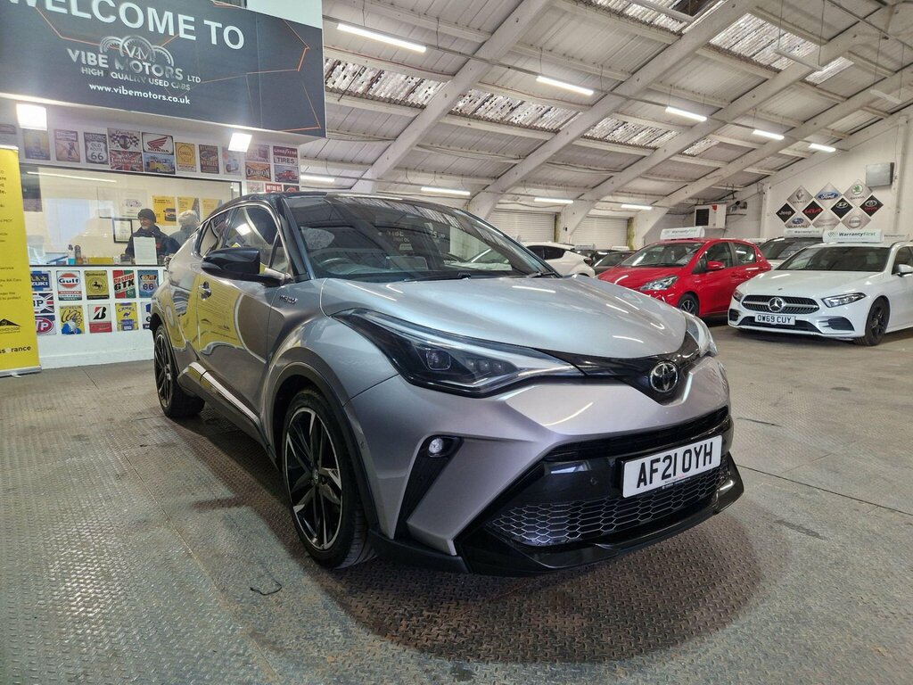Toyota C-Hr 1.8 Vvt-h Gr Sport Cvt Euro 6 Ss AF21OYH Silver #3