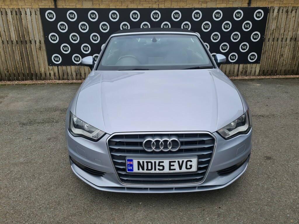 Audi A3 Cabriolet 2.0 Tdi Sport 2015 Silver #2