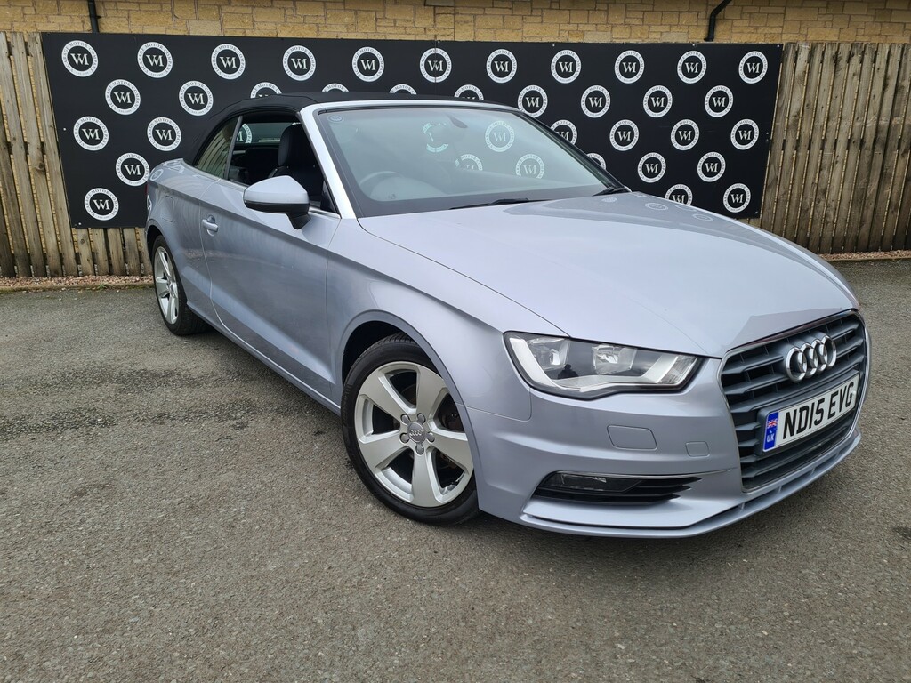 Audi A3 Cabriolet 2.0 Tdi Sport 2015 Silver