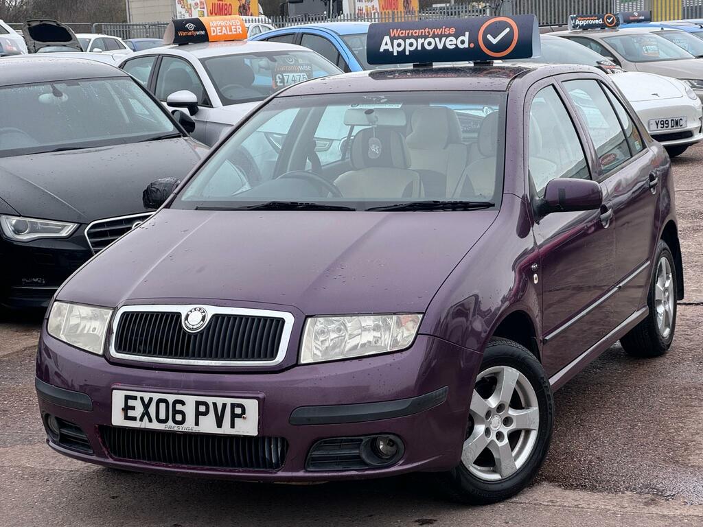 Skoda Fabia Elegance 16V 75 A Purple #2