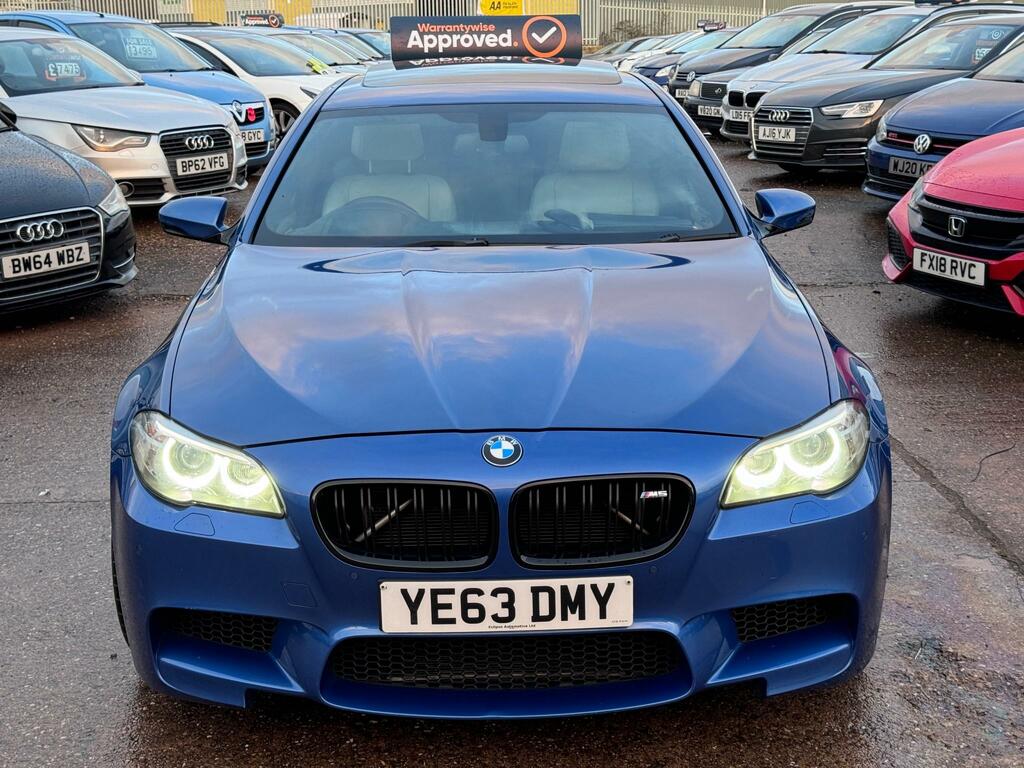 BMW M5 Auto YE63DMY Blue #3