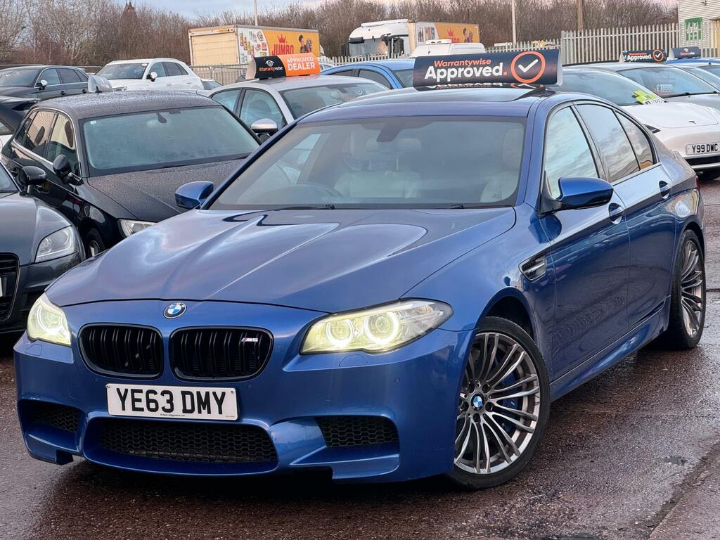 BMW M5 Auto YE63DMY Blue #2