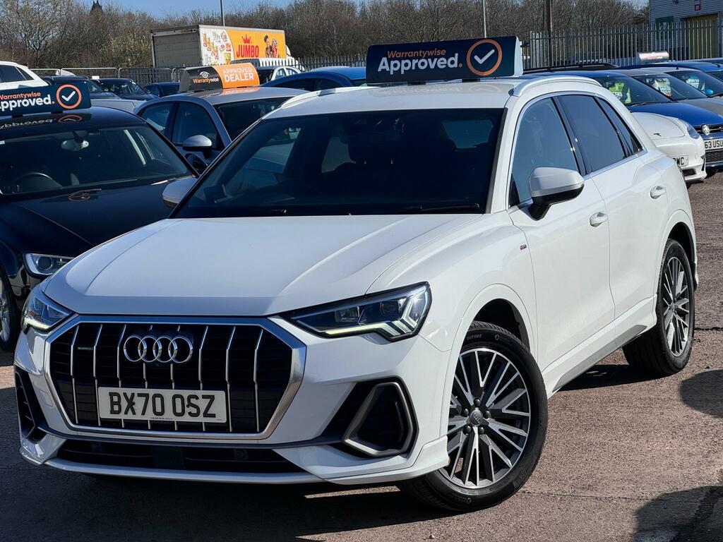 Audi Q3 2.0 Tdi 35 S Line S Tronic Euro 6 S S BX70OSZ White #2