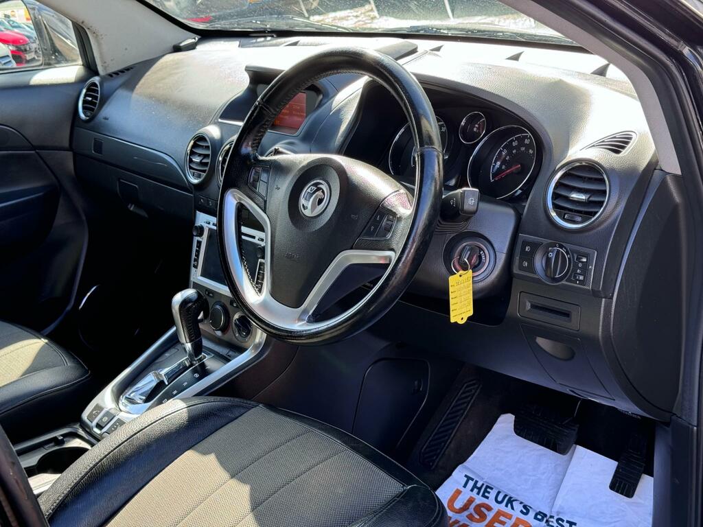 Vauxhall Antara 2.2 Cdti Exclusiv Suv Black #4