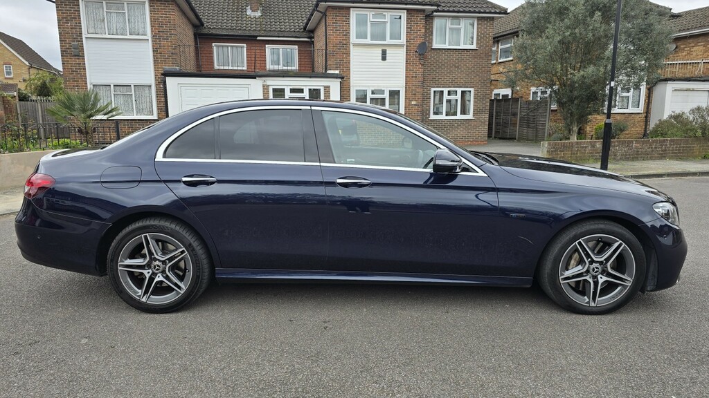 Mercedes-Benz E Class 2.0 E300de 13.5Kwh Amg Line 2021 LS71OLH Blue #6