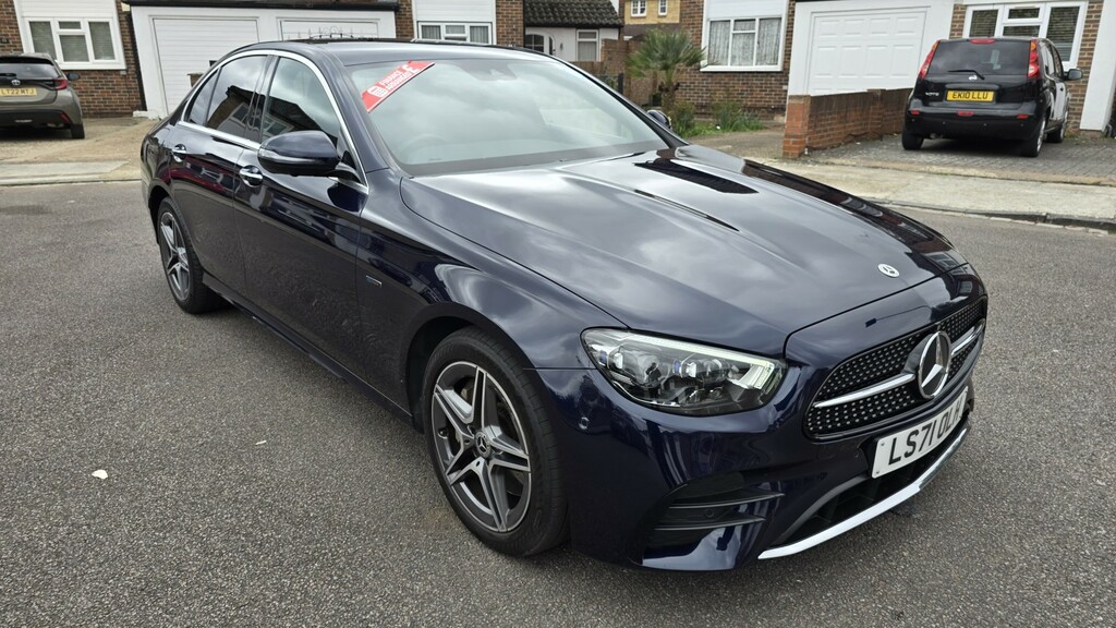 Mercedes-Benz E Class 2.0 E300de 13.5Kwh Amg Line 2021 Blue