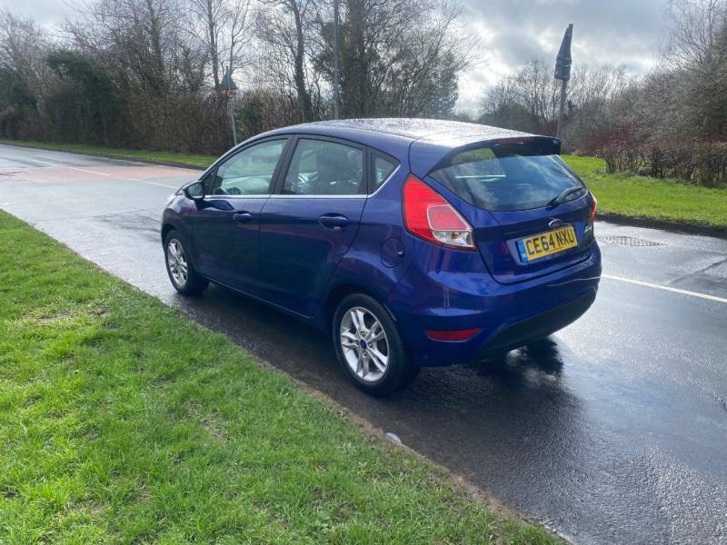 Ford Fiesta 1.5 Tdci Zetec - 2014 64 CE64NXU Blue #3