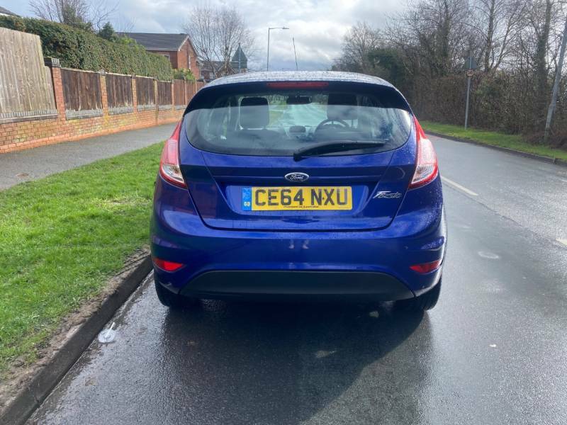 Ford Fiesta 1.5 Tdci Zetec - 2014 64 CE64NXU Blue #4