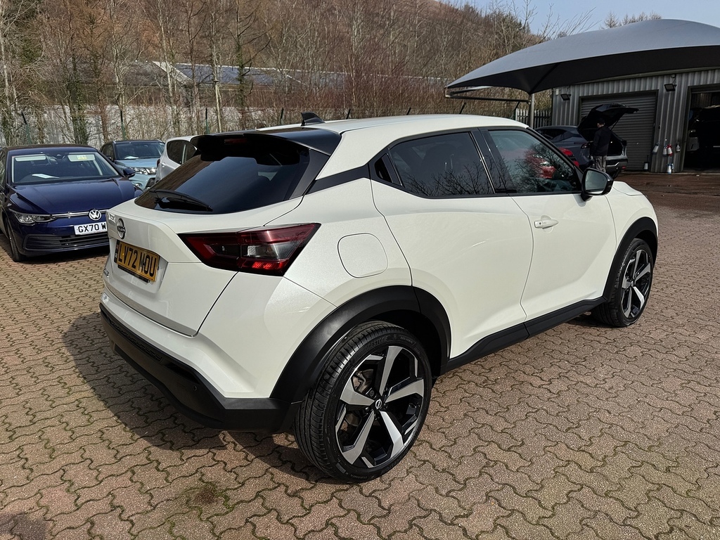 Nissan Juke Dig-t Tekna LV72MOU White #5