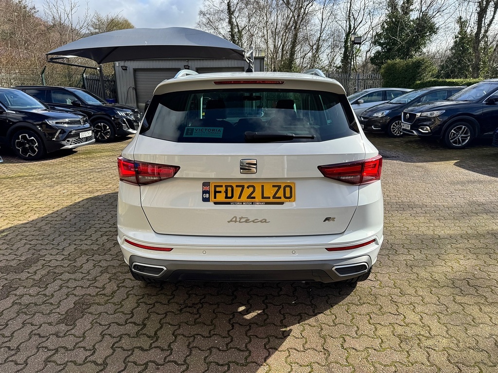 Seat Ateca Tsi Evo Fr Sport FD72LZO White #6