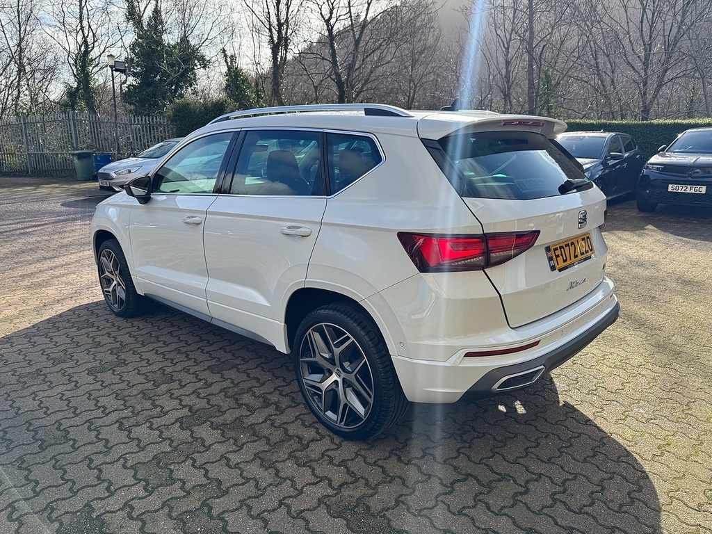 Seat Ateca Tsi Evo Fr Sport FD72LZO White #3