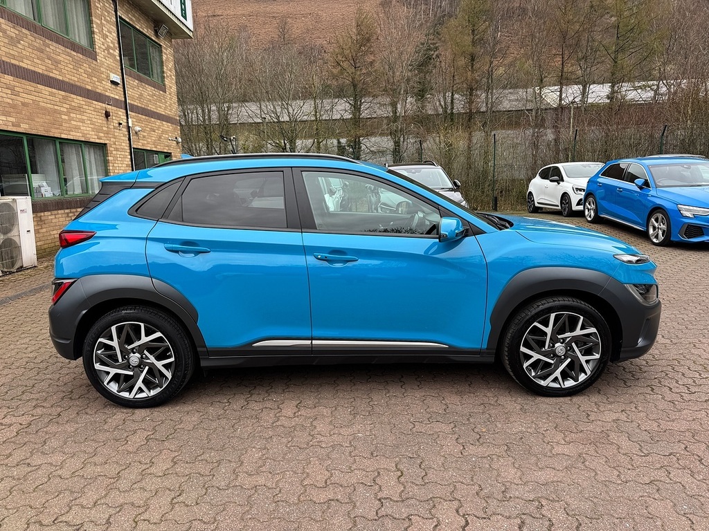 Hyundai Kona H-gdi Premium GV72XSC Blue #4