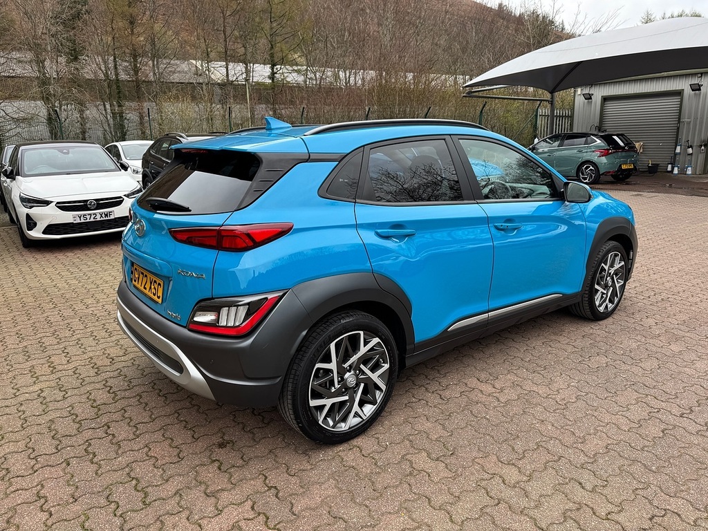 Hyundai Kona H-gdi Premium GV72XSC Blue #5