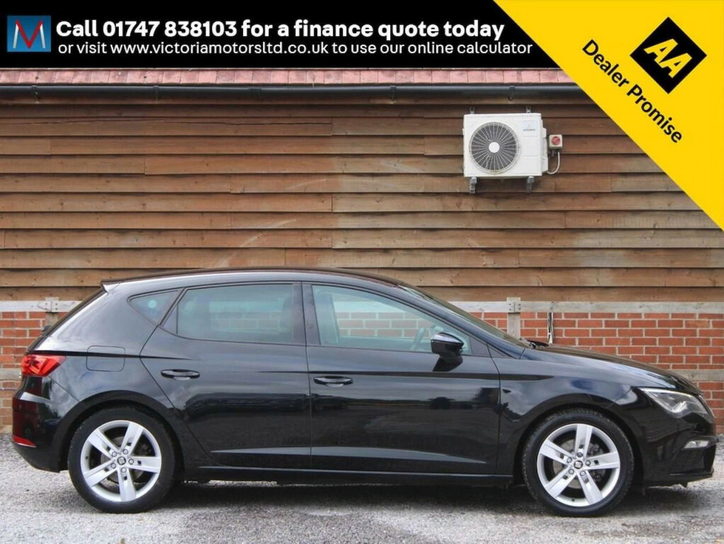 Seat Leon 1.5 Leon Fr Tsi Evo Hatchback Black #4