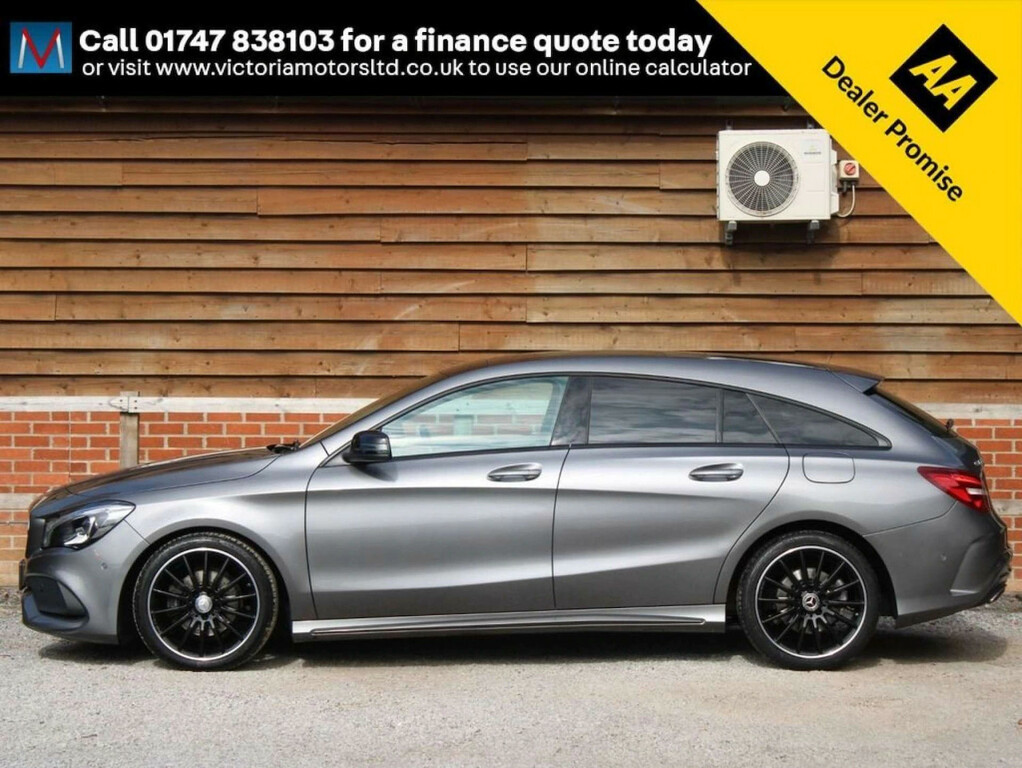 Mercedes-Benz CLA Class 1.6 Cla200 Amg Line Night Edition Pan Roof Grey #2
