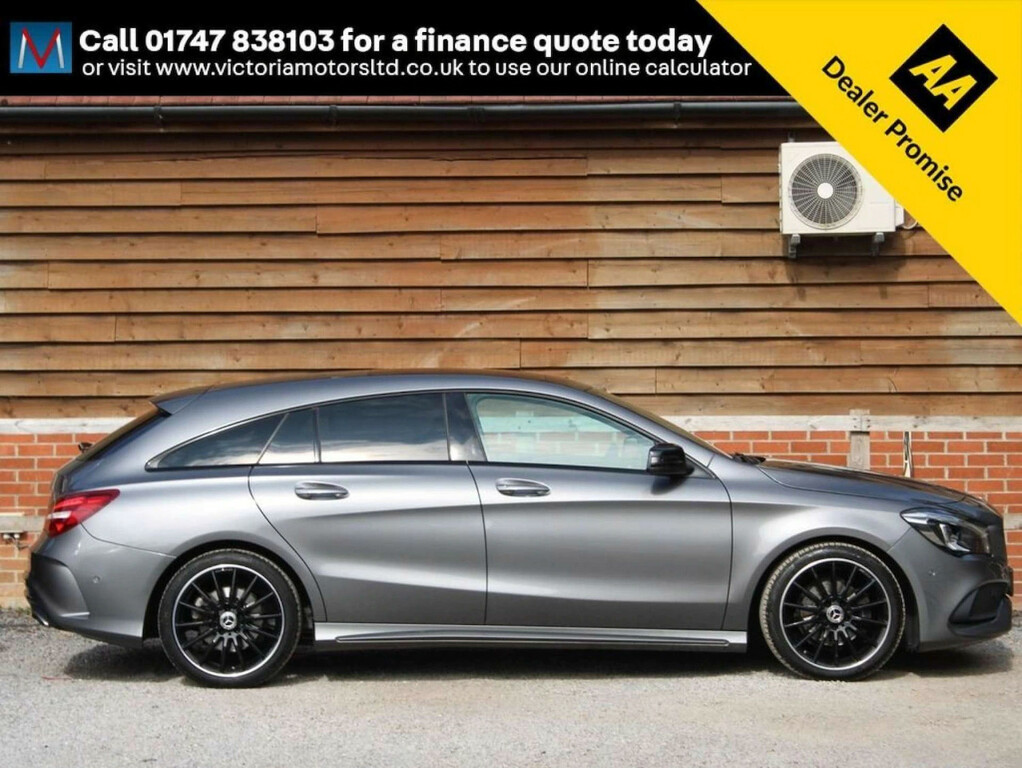 Mercedes-Benz CLA Class 1.6 Cla200 Amg Line Night Edition Pan Roof Grey #4