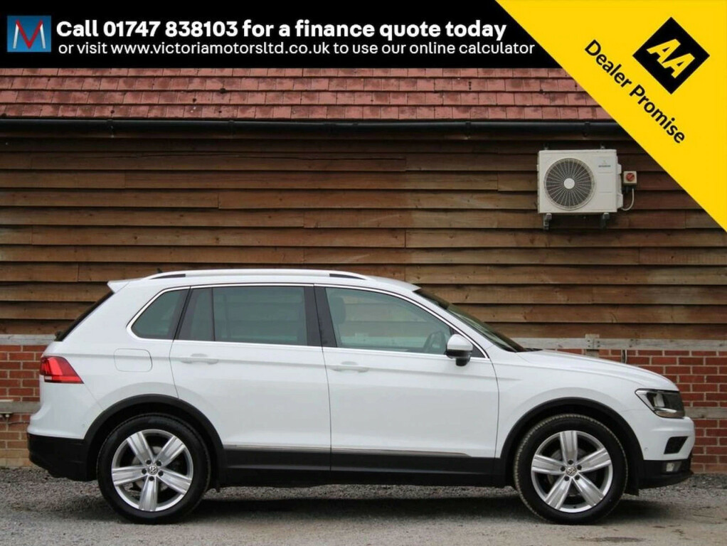 Volkswagen Tiguan 2.0 Tdi Tiguan Match Suv GX70WWG White #4
