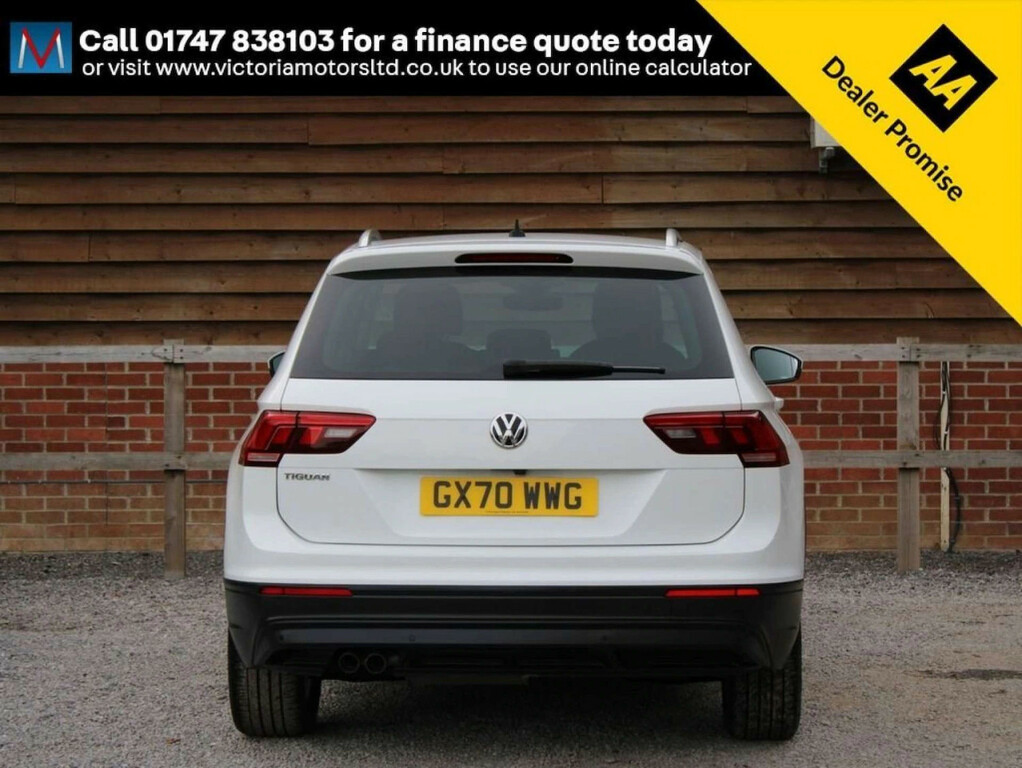 Volkswagen Tiguan 2.0 Tdi Tiguan Match Suv GX70WWG White #3