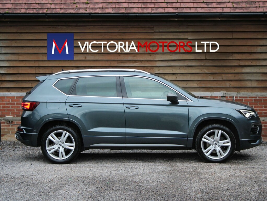 Seat Ateca 2.0 Tdi Fr 4Drive 4Wd Suv Grey #4