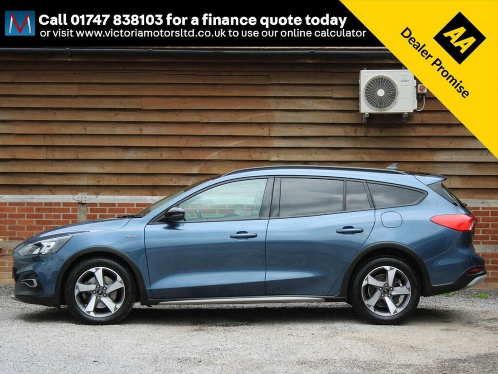 Ford Focus 1.5 Ecoblue Focus Active Estate Estate Manu OV71BGU Blue #2