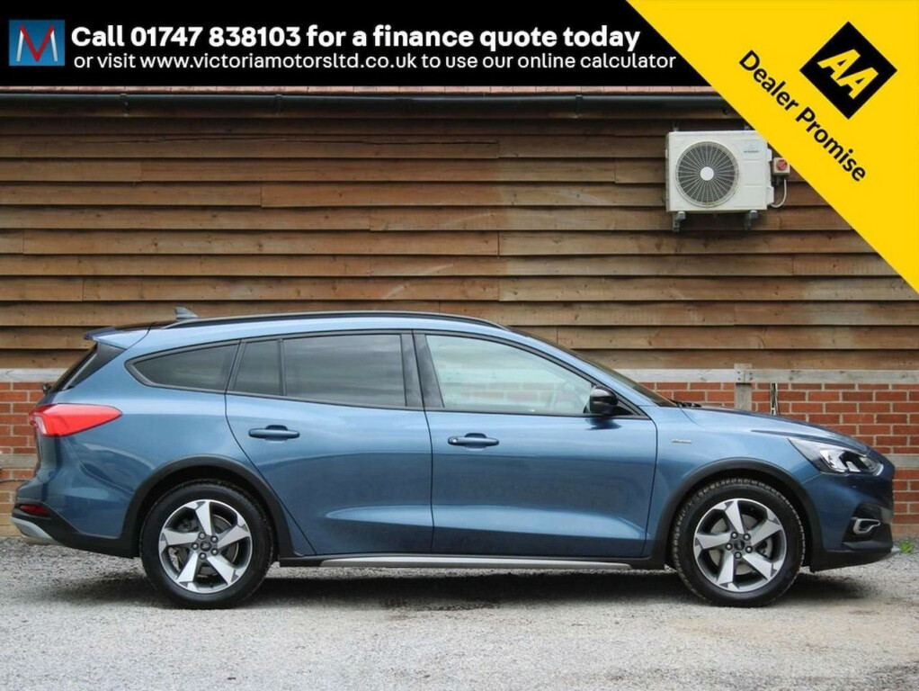 Ford Focus 1.5 Ecoblue Focus Active Estate Estate Manu OV71BGU Blue #4