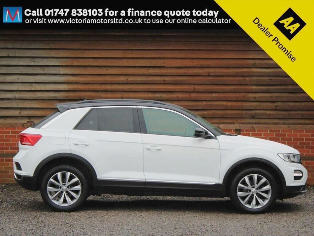 Volkswagen T-Roc 1.0 T-roc Design Tsi Suv White #4