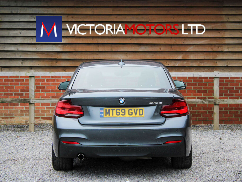 BMW 2 Series Gran Coupe 2.0 218D M Sport Coupe Coupe Grey #3