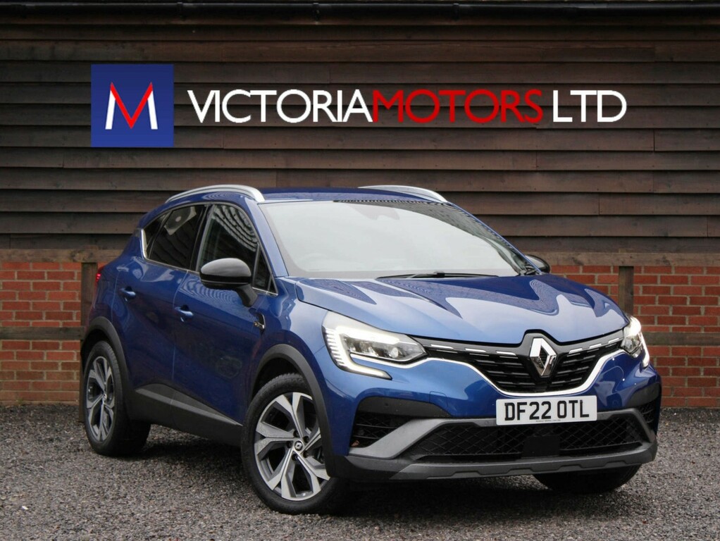 Renault Captur 1.6 E-tech Hev Rs Line Suv Hybrid Blue