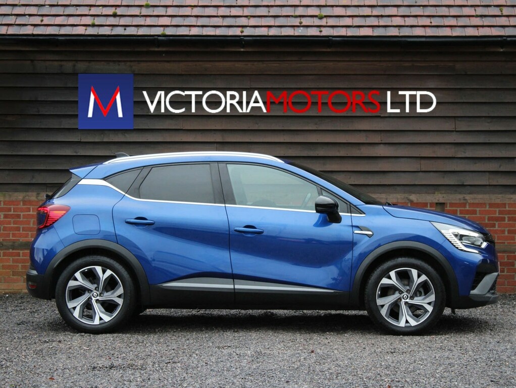 Renault Captur 1.6 E-tech Hev Rs Line Suv Hybrid DF22OTL Blue #4