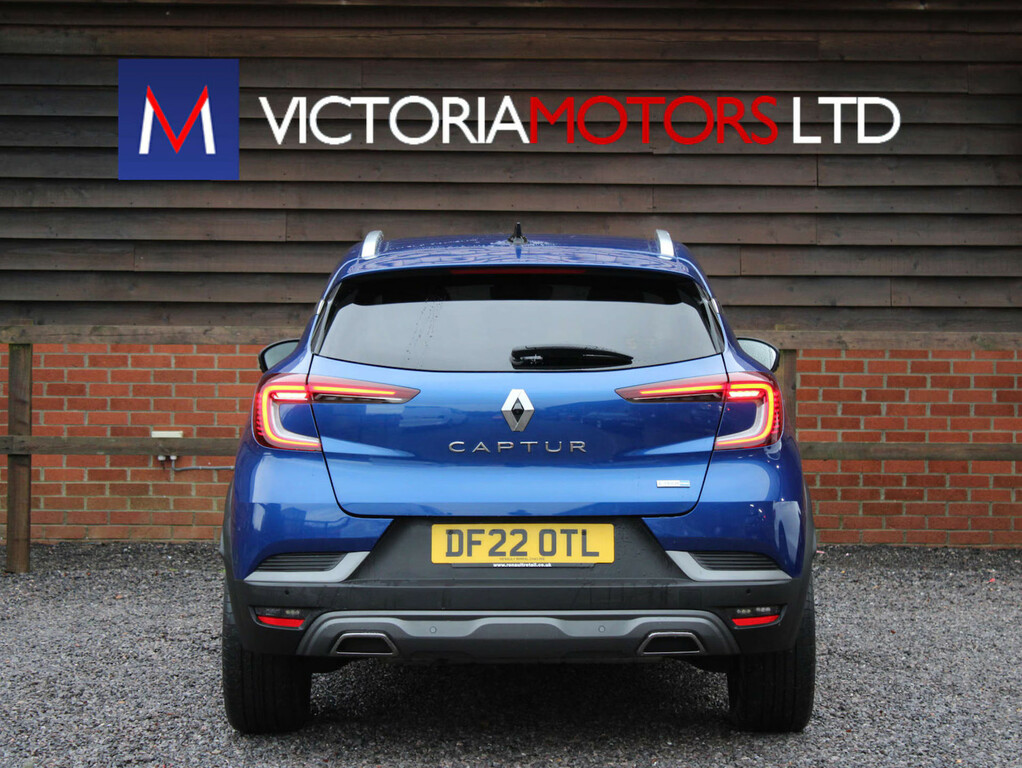 Renault Captur 1.6 E-tech Hev Rs Line Suv Hybrid DF22OTL Blue #3