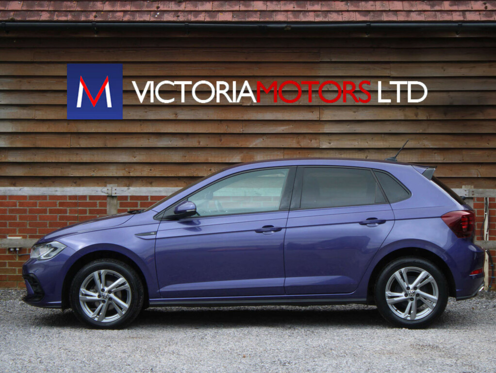 Volkswagen Polo 1.0 Tsi R-line Hatchback GF22GUD Purple #2