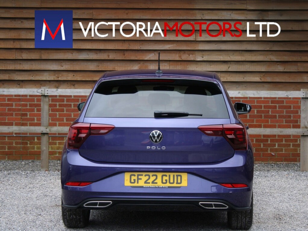 Volkswagen Polo 1.0 Tsi R-line Hatchback GF22GUD Purple #3