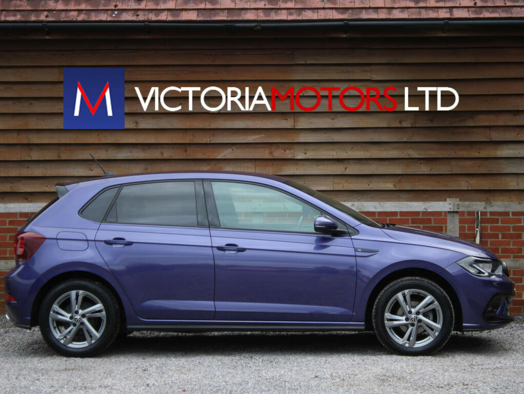 Volkswagen Polo 1.0 Tsi R-line Hatchback GF22GUD Purple #4