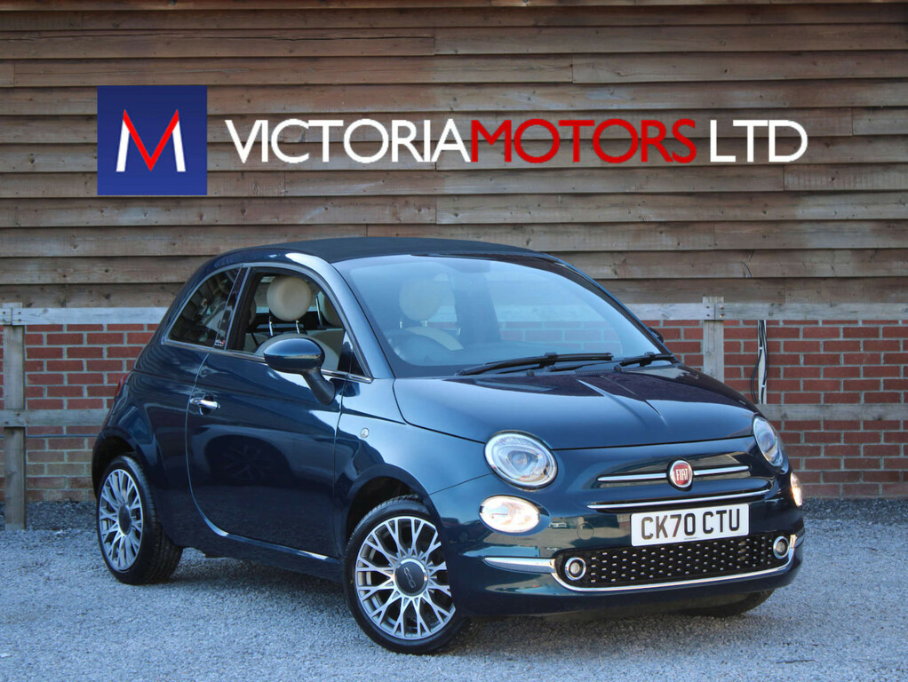 Fiat 500C 1.2 500C Star Convertible Convertible Blue #2