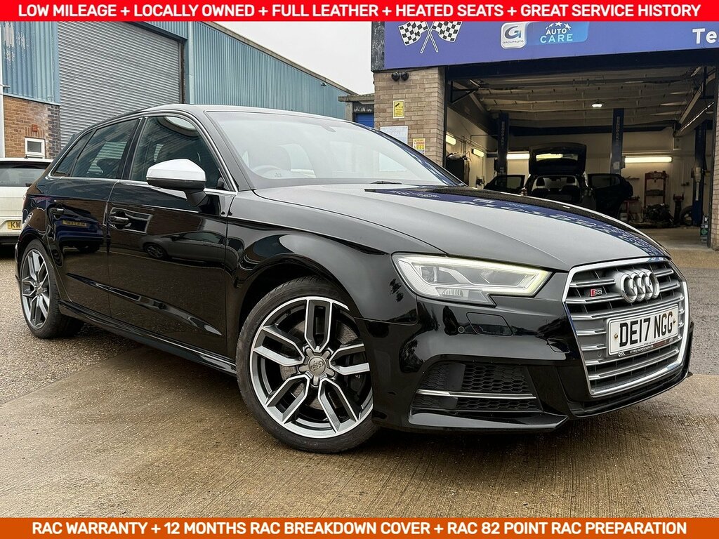Audi S3 2.0Tfsi Sportback S-tronic Quattro U12062 Ul Black