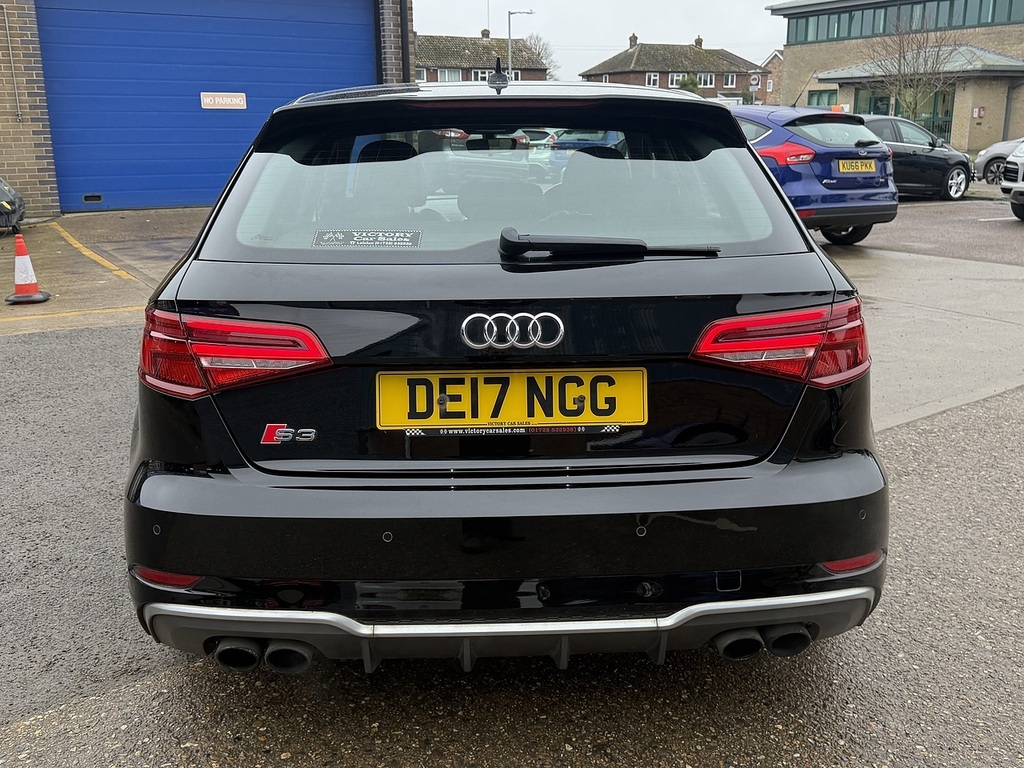 Audi S3 2.0Tfsi Sportback S-tronic Quattro U12062 Ul DE17NGG Black #3