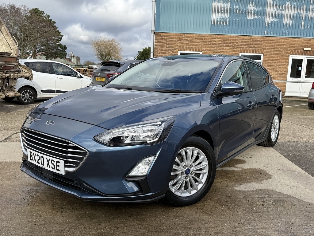 Ford Focus 1.0 Ecoboost Titanium U12074 Ulez BX20XSE Blue #5