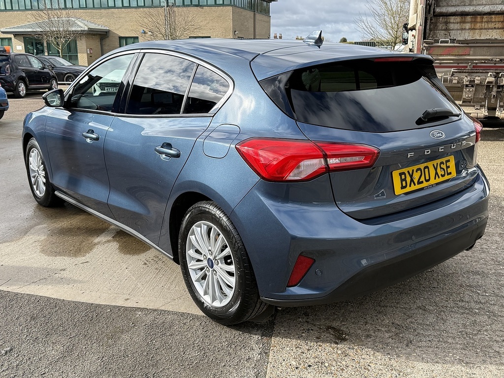 Ford Focus 1.0 Ecoboost Titanium U12074 Ulez BX20XSE Blue #4
