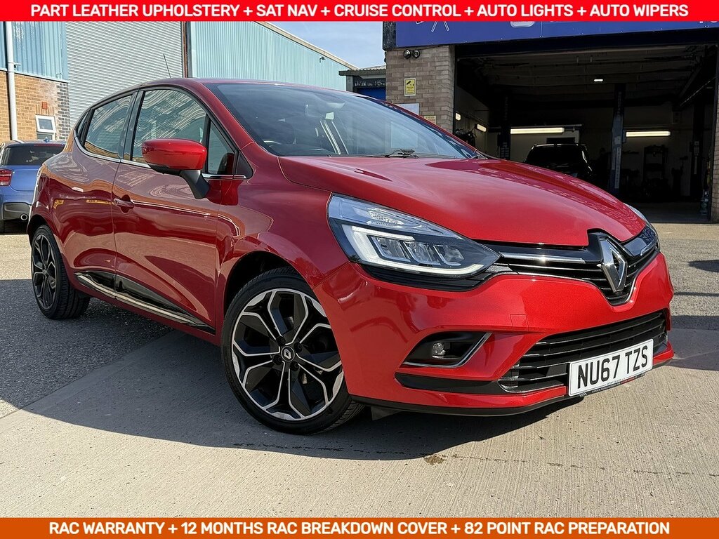 Renault Clio 0.9Tce Dynamique S Nav U12058 Ulez Red