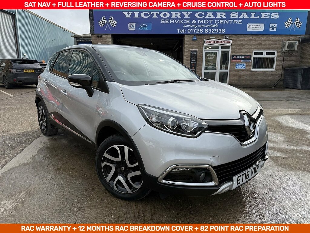 Renault Captur 0.9Tce Energy Signature Nav U12106 Ulez Black