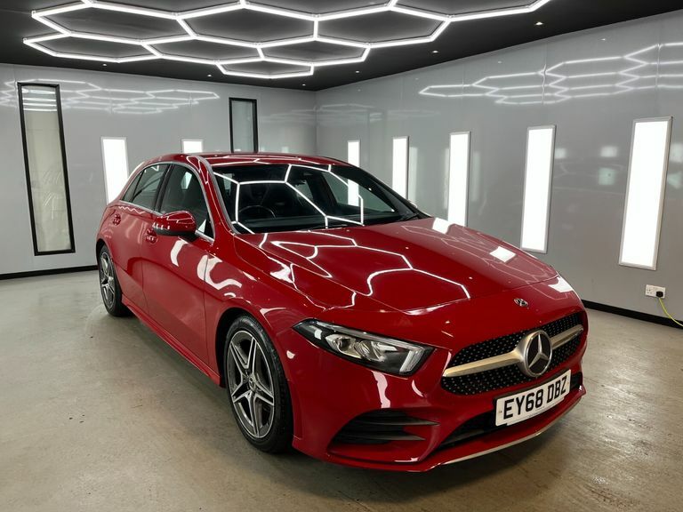 Mercedes-Benz A Class A 180 Amg Line Red