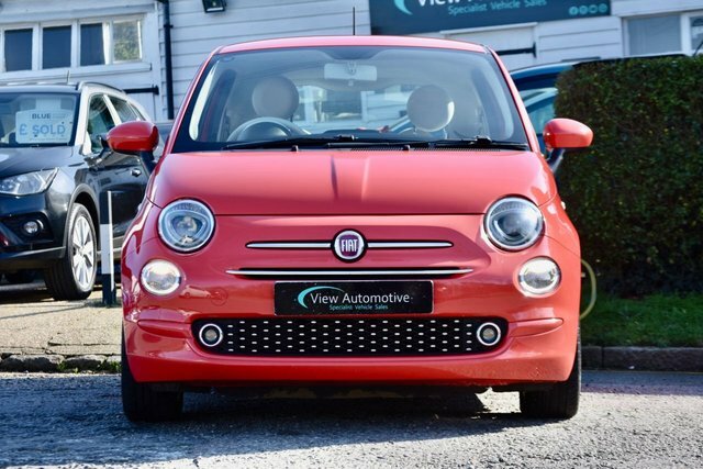 Fiat 500 Lounge Hatchback WV20WZH Pink #3