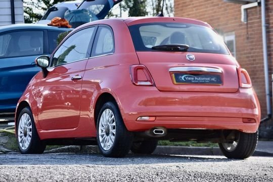 Fiat 500 Lounge Hatchback WV20WZH Pink #2