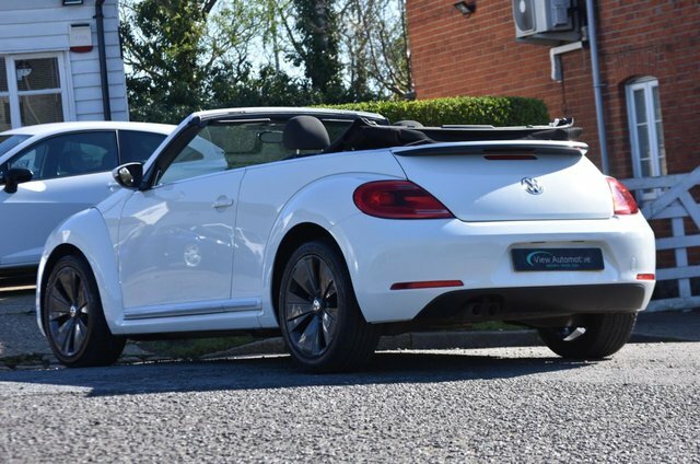 Volkswagen Beetle Tsi Design Cabriolet White #2