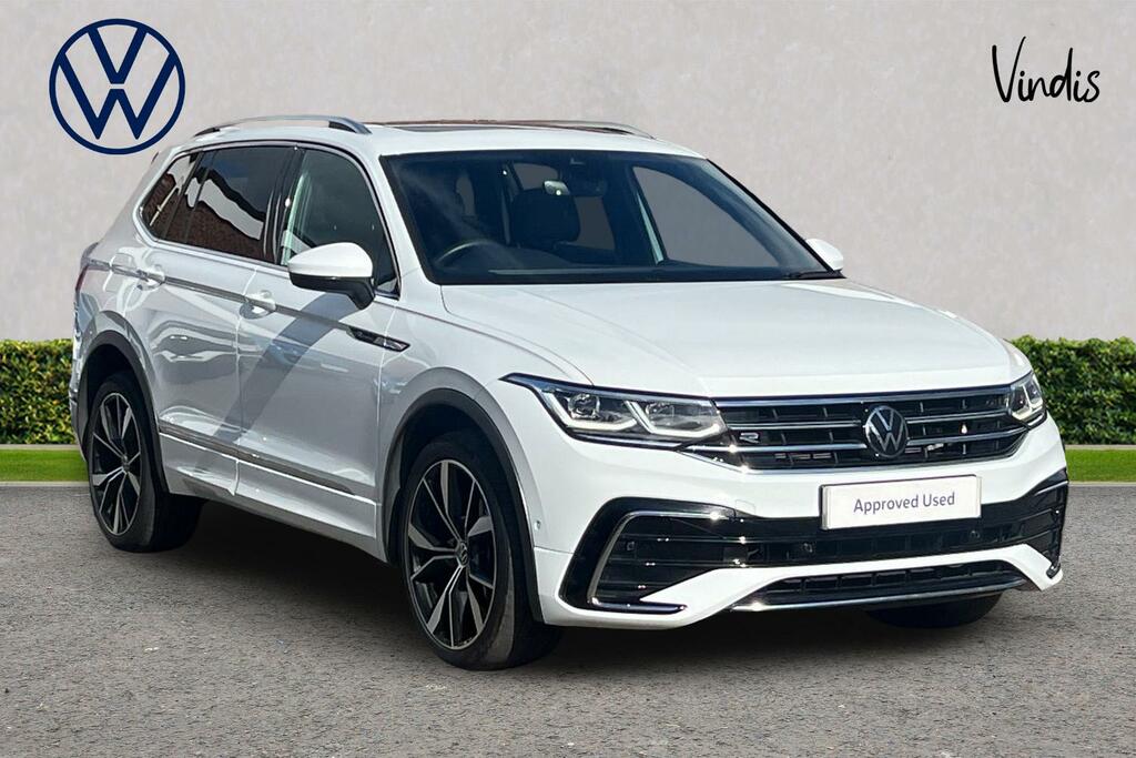 Volkswagen Tiguan Allspace Volkswagen Tiguan Allspace Estate 2.0 Tdi R White