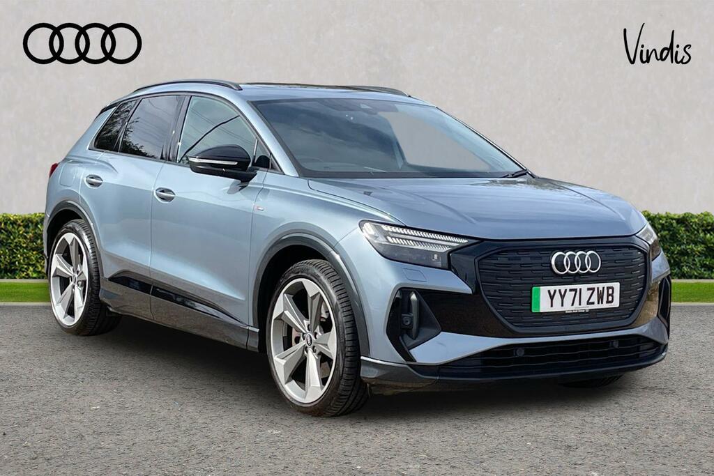 Audi Q4 E Tron Audi Q4 E-tron Q4 Vorsprung 50 E-tron Quattro 220, YY71ZWB Blue
